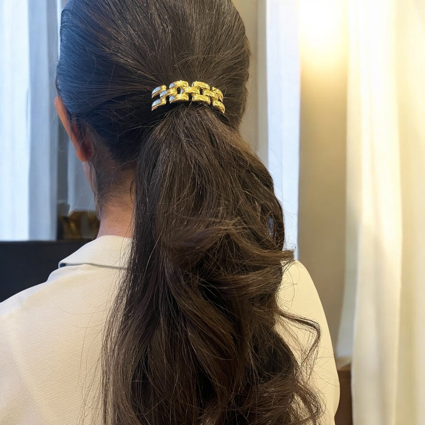 Golden Chain Link Pony