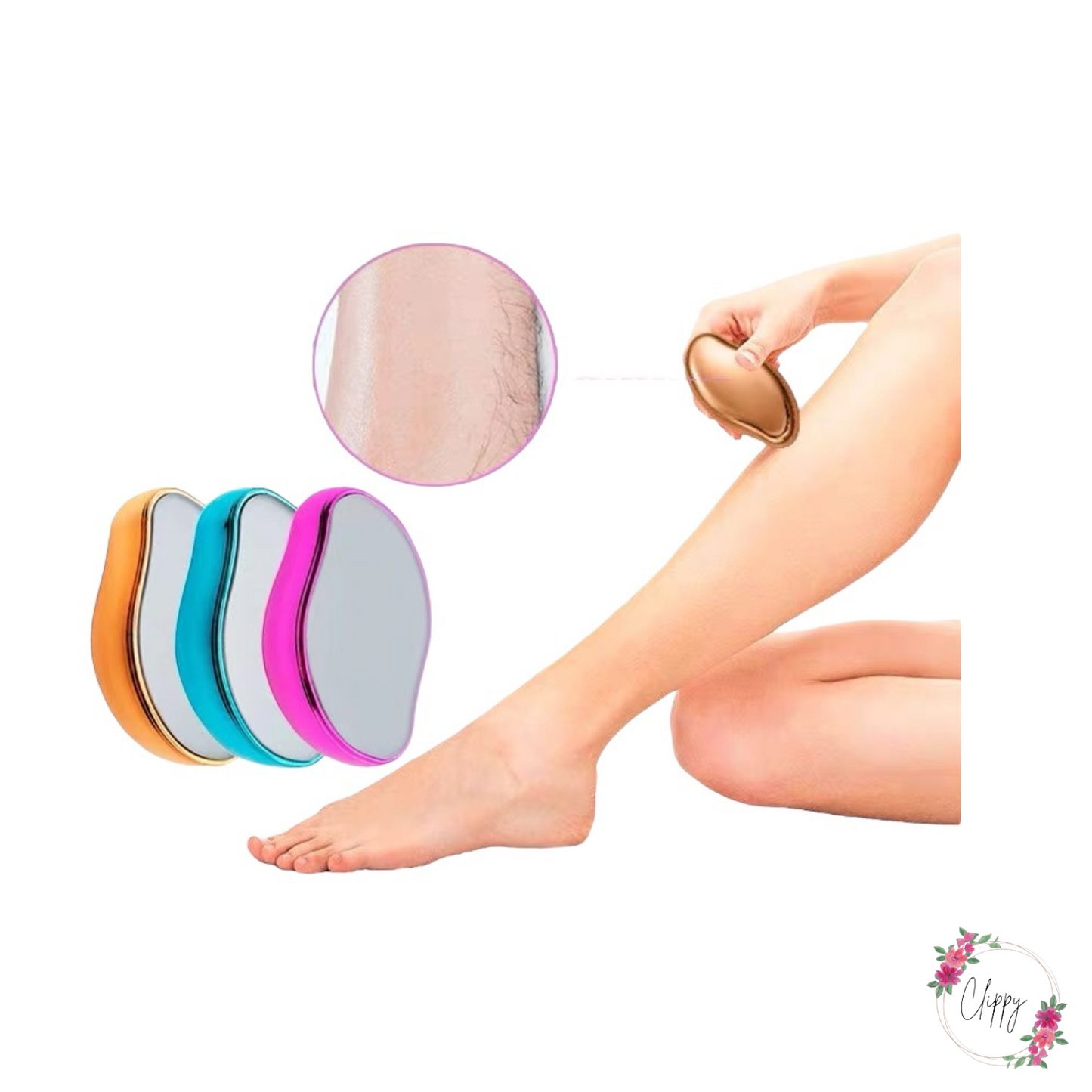 Crystal Hair Eraser - Painless Manual Epilator