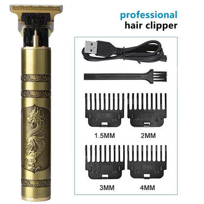 Hair Clipper - Rechargeable with 4 Guide Combs