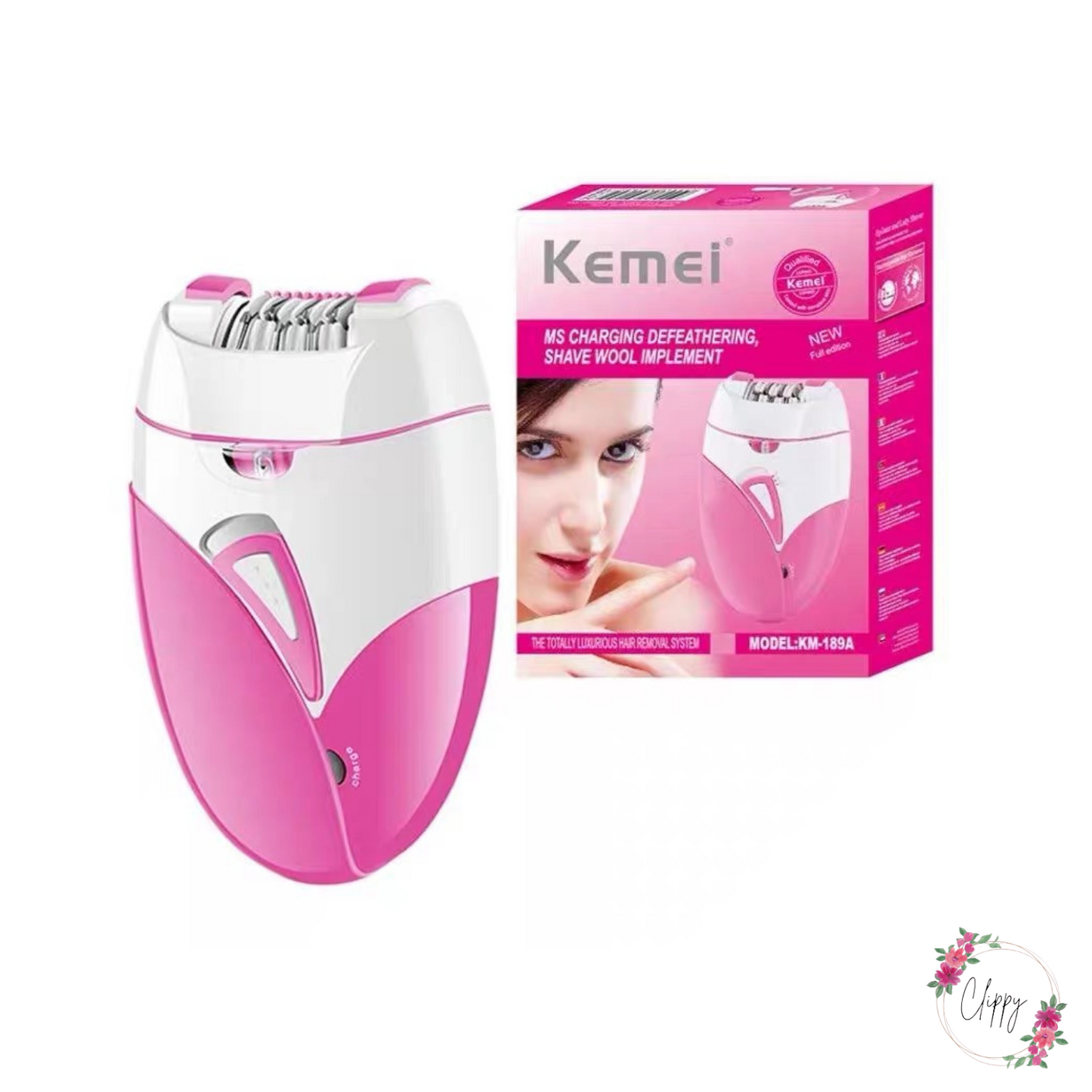 Kemei KM-189A Rechargeable Epilator