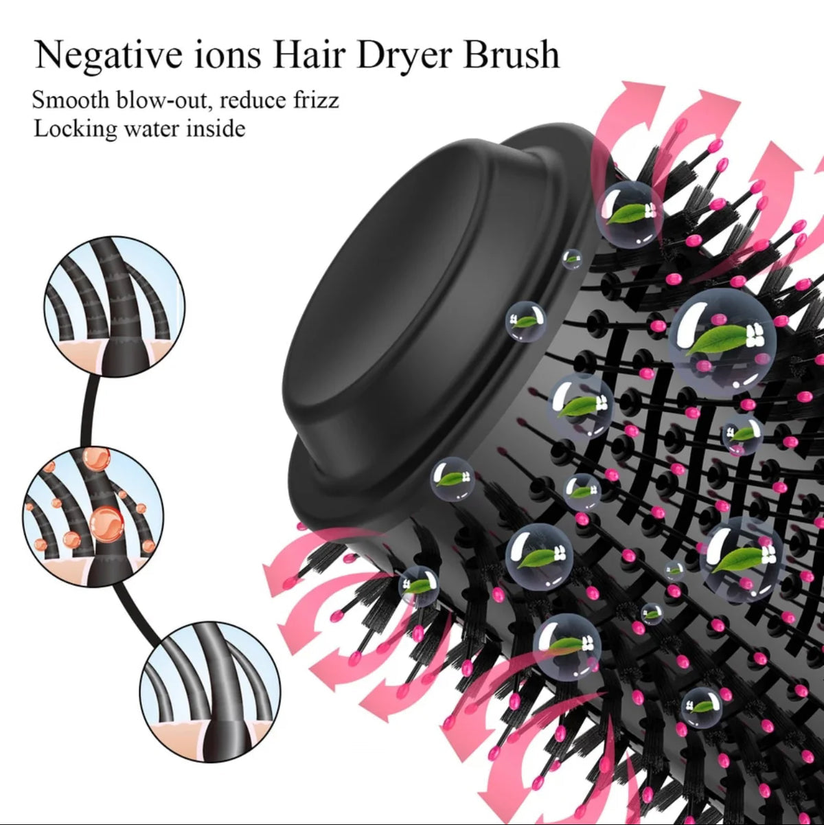 One Step Hair Dryer and Styler - Hot Air Brush