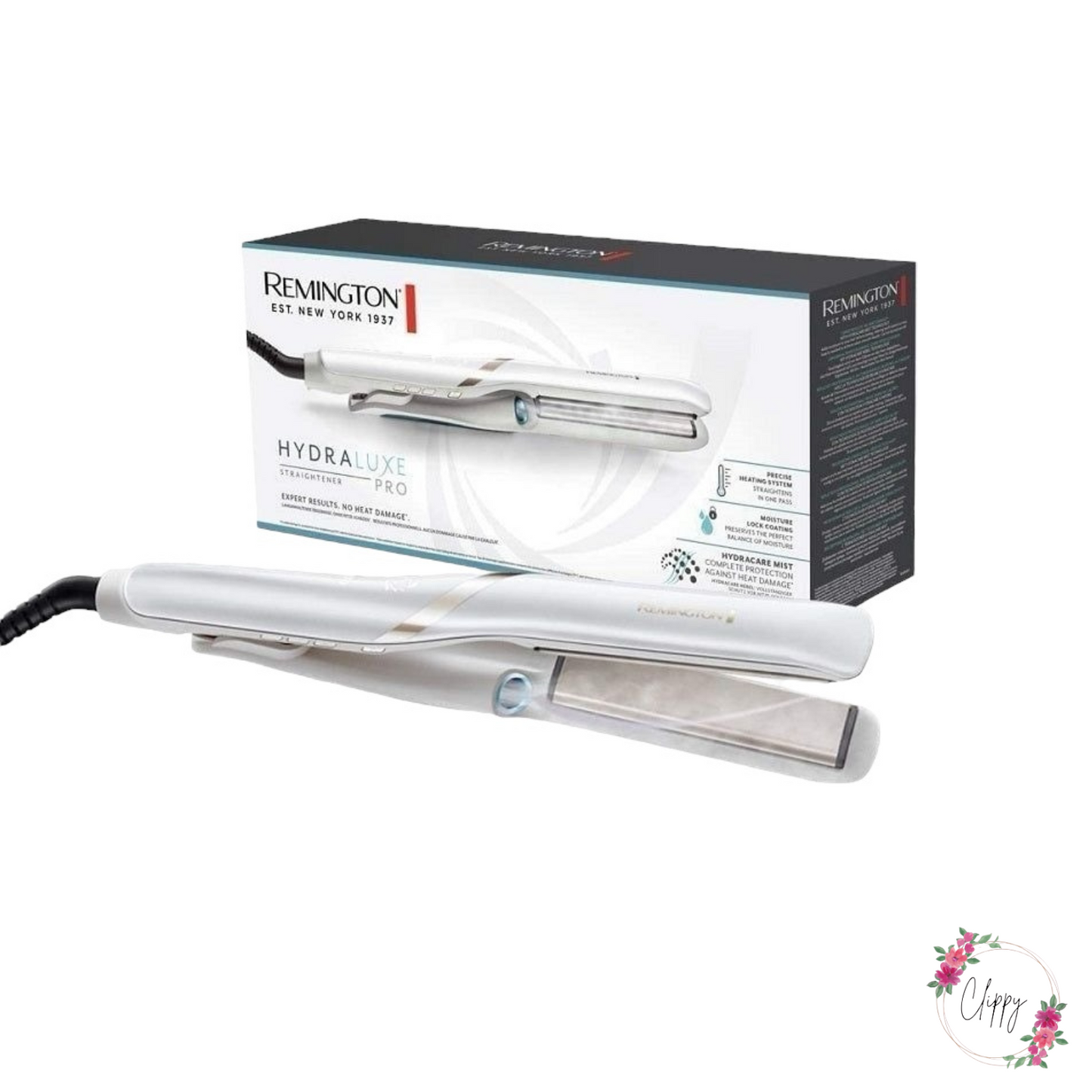 Remington Hydraluxe Pro Hair Straightener - Advanced Steam Technology
